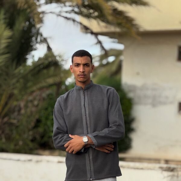 Veste traditionnelle homme en cachemire faite main HAYDAR